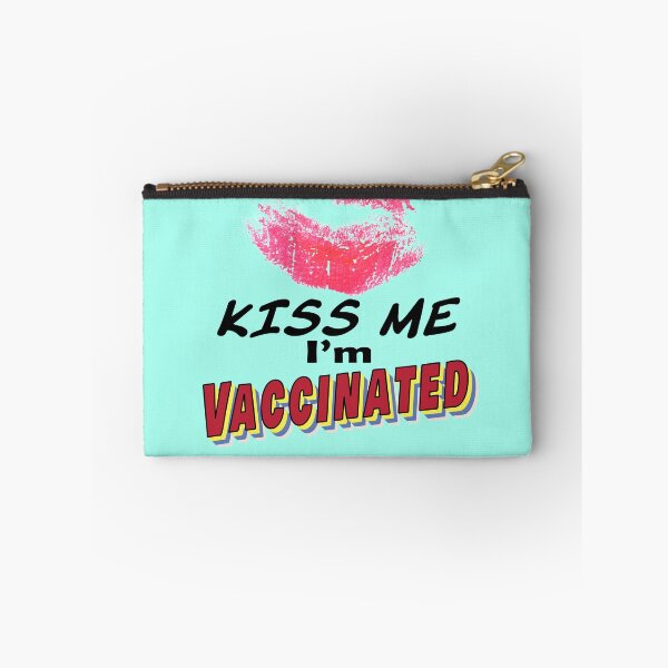 Item preview, Kiss Me I'm Vaccinated! designed and sold by Taulukos Designs.