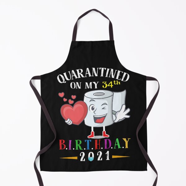 Item preview, Quarantined Birthday 2021: Happy 34th Birthday designed and sold by remonss.