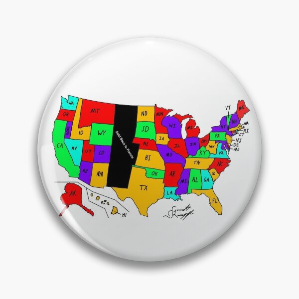 Item preview, Almost the US by Garrett Krawczyk  designed and sold by HoneyHiveaway.