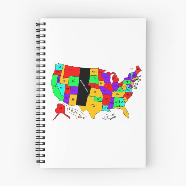 Item preview, Almost the US by Garrett Krawczyk  designed and sold by HoneyHiveaway.