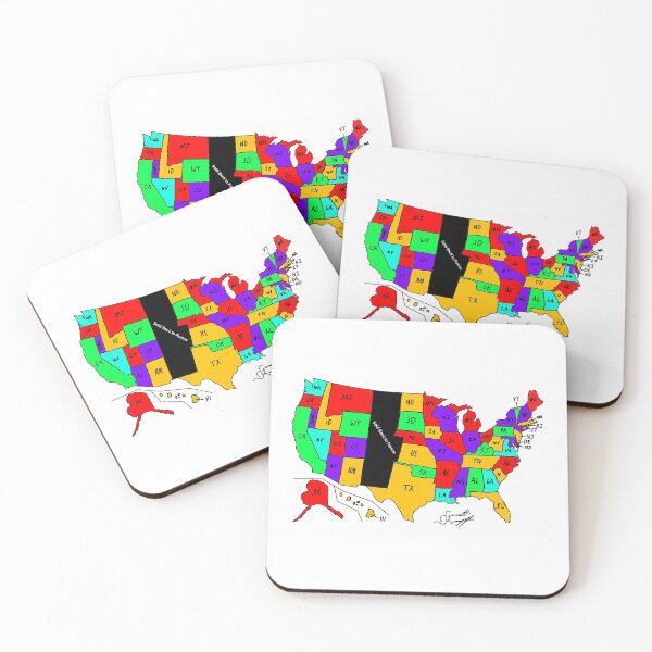 Item preview, Almost the US by Garrett Krawczyk  designed and sold by HoneyHiveaway.