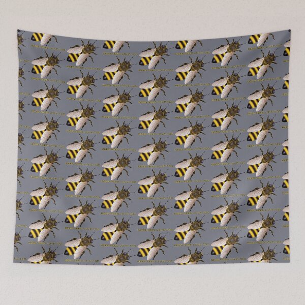 Item preview, Bees Need Love Too! (On Grey) designed and sold by PawsitiveMum.