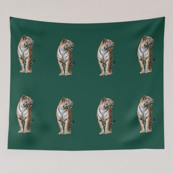 Item preview, Wild Tiger (Green) designed and sold by FilipeFerreira.
