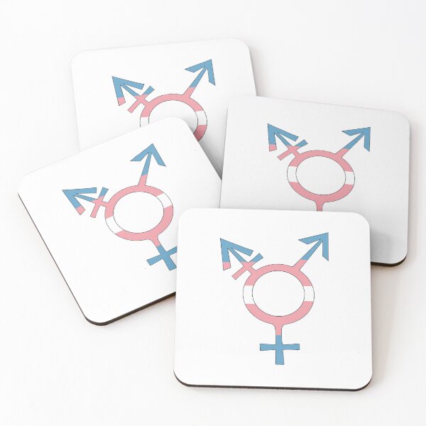 Item preview, Transgender Symbol with Pride Colours designed and sold by BackgroundPixel.