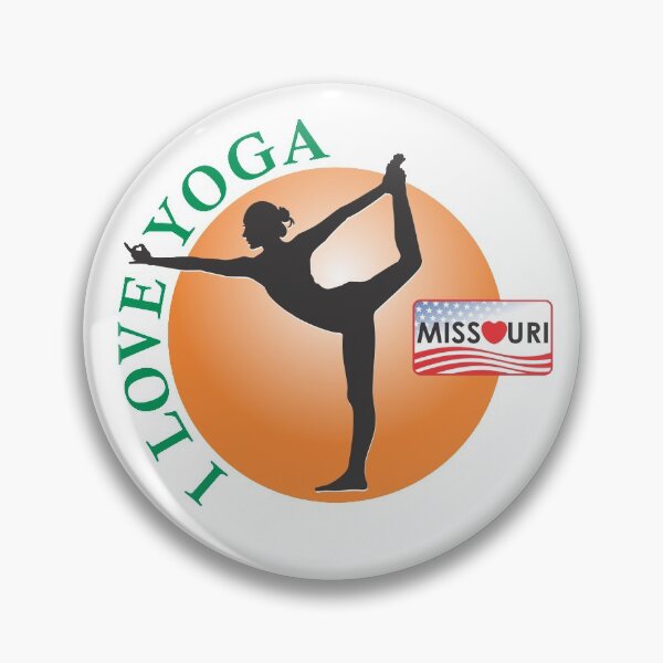 Item preview, I love Yoga and Missouri designed and sold by hemart.