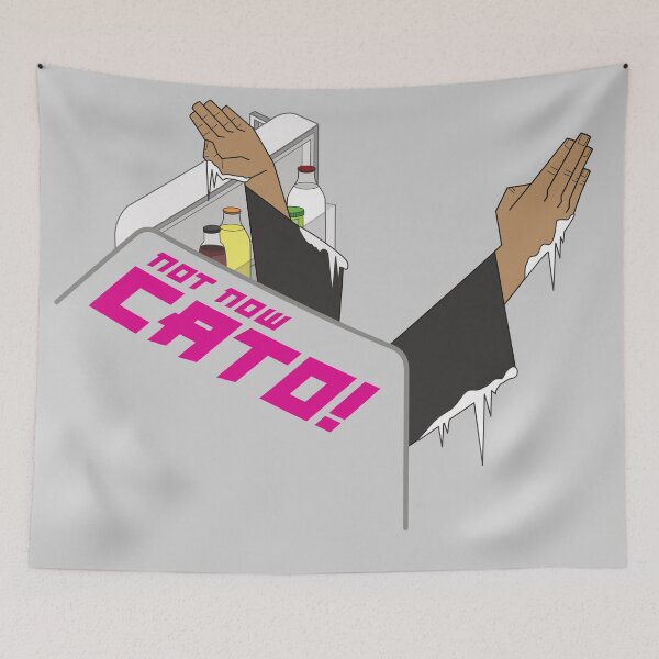 Item preview,  Not Now Cato! - Cato Fong, Inspector Clouseau, Pink Panther Film, Peter Sellers, Burt Kwouk (Grey) designed and sold by MoonwalkerInk.