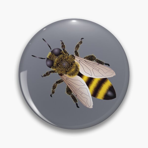Item preview, Bees Need Love Too! (NO TEXT On Grey) designed and sold by PawsitiveMum.
