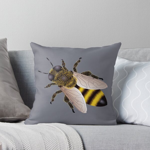 Item preview, Bees Need Love Too! (NO TEXT On Grey) designed and sold by PawsitiveMum.