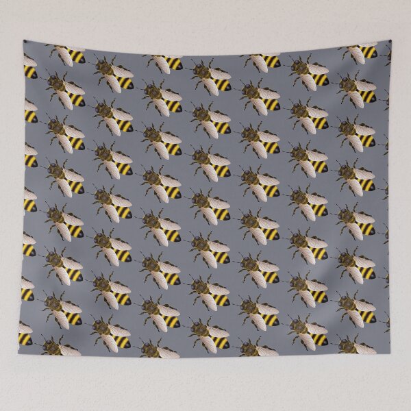 Item preview, Bees Need Love Too! (NO TEXT On Grey) designed and sold by PawsitiveMum.