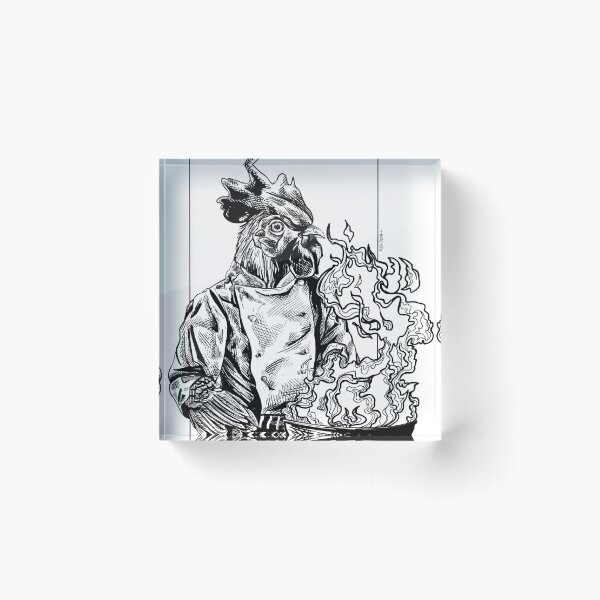 Item preview, Chef designed and sold by BlindBanditArt.
