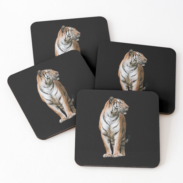 Item preview, Wild Tiger (Black) designed and sold by FilipeFerreira.