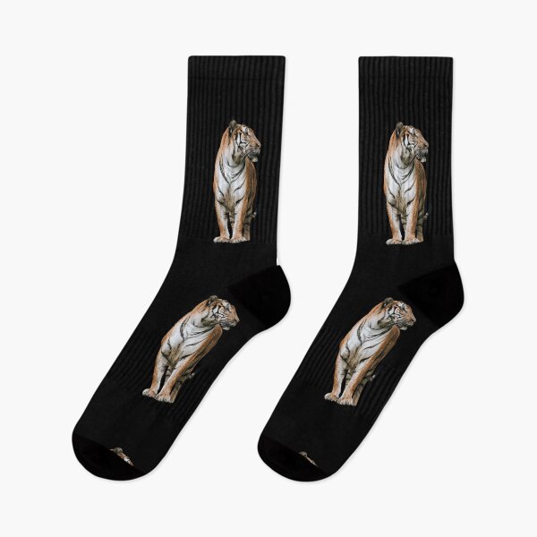 Item preview, Wild Tiger (Black) designed and sold by FilipeFerreira.