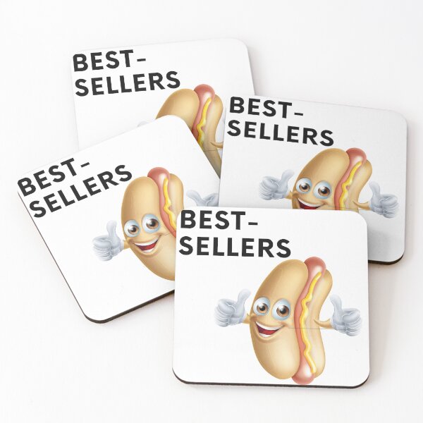 Item preview, Hot Dogs Best Seller T-Shirt designed and sold by passiveink.