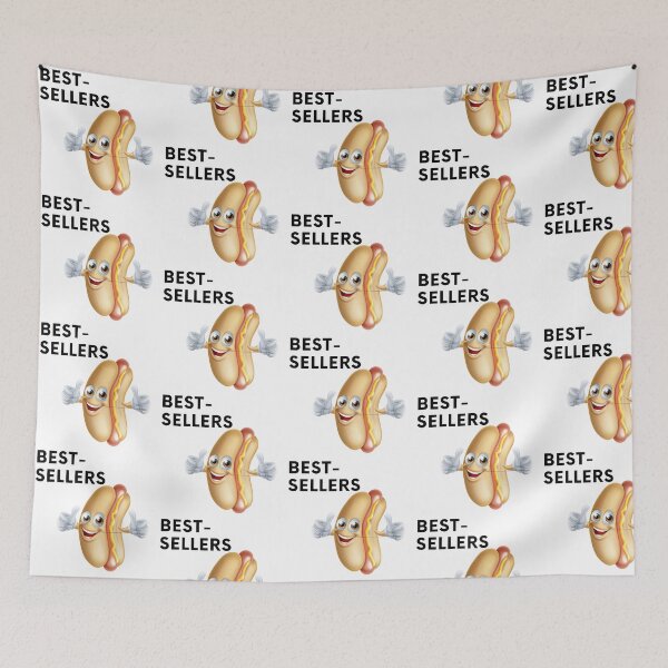 Item preview, Hot Dogs Best Seller T-Shirt designed and sold by passiveink.