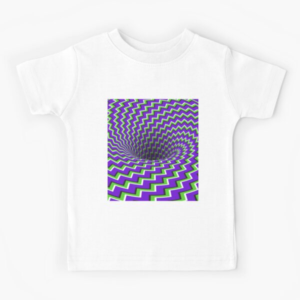 optical illusion 3D gravity design now available on a wide range of clothing, stationery and giftware. Kids T-Shirt