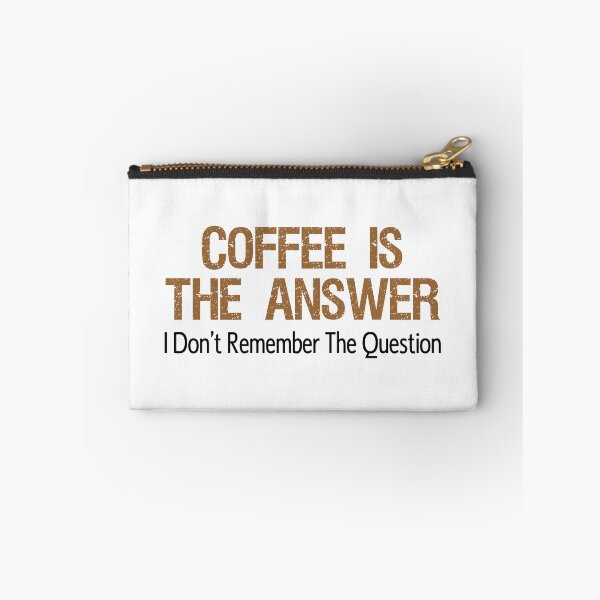 Item preview, Coffee Is The Answer designed and sold by jaycartoonist.