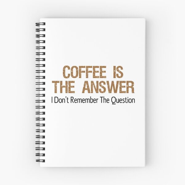 Item preview, Coffee Is The Answer designed and sold by jaycartoonist.