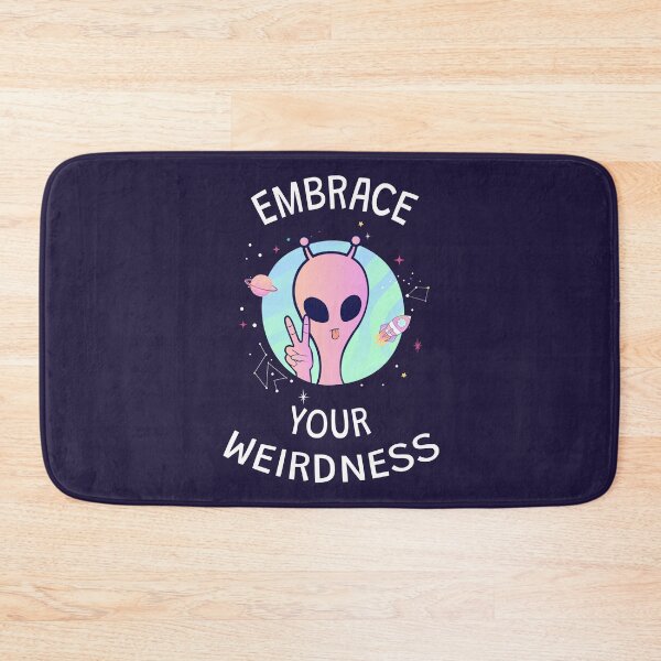 Item preview, Embrace Your Weirdness | Alien designed and sold by ilustraliza.