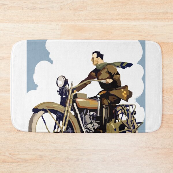 Item preview, Vintage motorcycle  designed and sold by BorneowithLove.