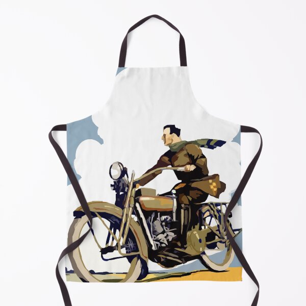 Item preview, Vintage motorcycle  designed and sold by BorneowithLove.