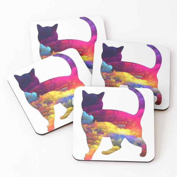 Item preview, Rainbow cat designed and sold by SaintsPlace.