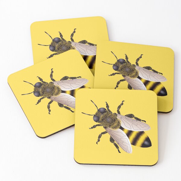 Item preview, Bees Need Love Too! (NO TEXT On Yellow) designed and sold by PawsitiveMum.