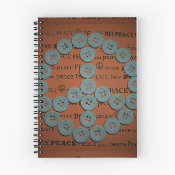 Item preview, VINTAGE BUTTONS PEACE SYMBOL ON AN ORANGE BACKGROUND designed and sold by Artter20.