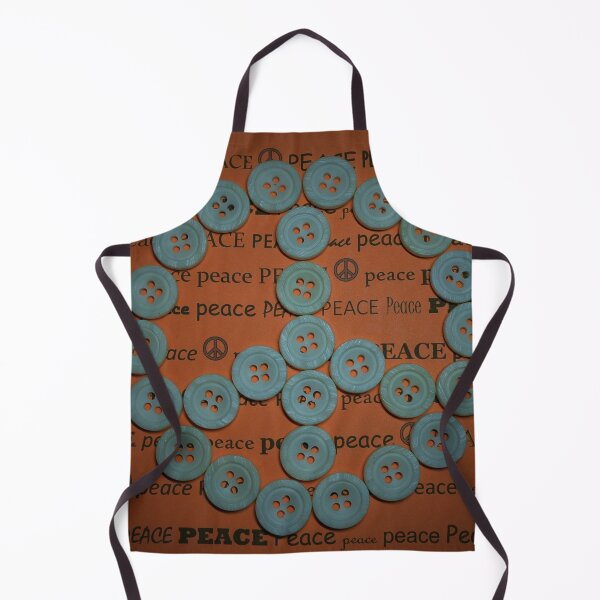 Item preview, VINTAGE BUTTONS PEACE SYMBOL ON AN ORANGE BACKGROUND designed and sold by Artter20.