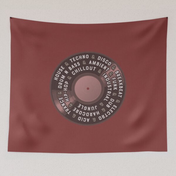 Item preview, Old School Music Styles - Red designed and sold by sunsetgraphics.