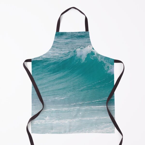 Item preview, Ice White and Turquoise Waves designed and sold by passiveink.