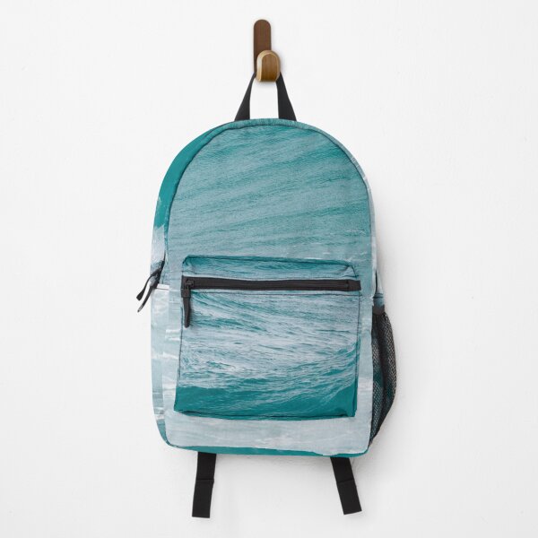 Item preview, Ice White and Turquoise Waves designed and sold by passiveink.