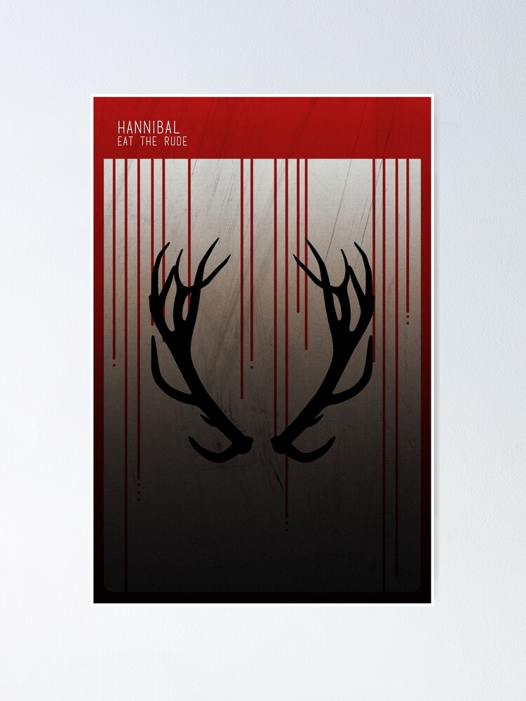 Alternate view of Hannibal Minimalist Poster