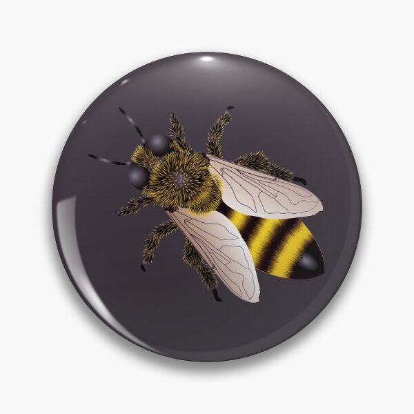 Item preview, Bees Need Love Too! (NO TEXT On Dk. Grey) designed and sold by PawsitiveMum.