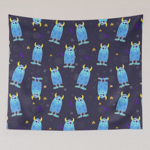 Item preview, Cute Blue Monster designed and sold by WillowTee.