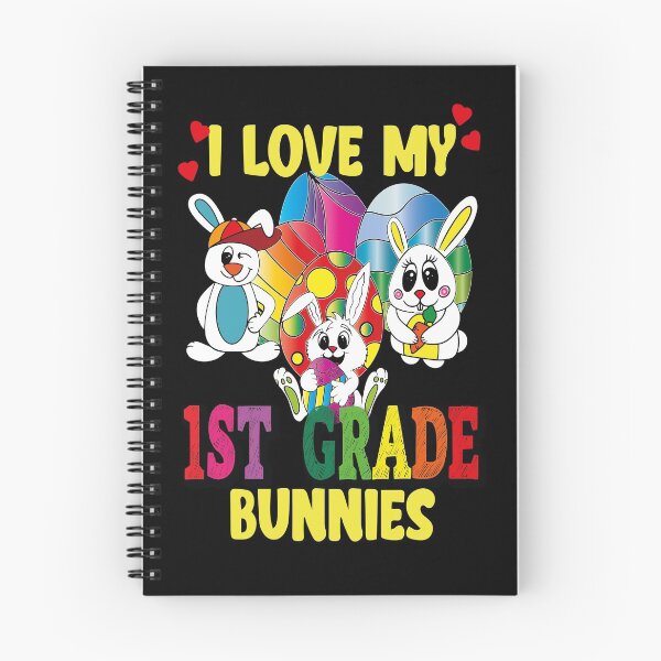 Item preview, I Love My First Grade Bunnies, Cute First Grade Bunnies designed and sold by orangeblue21.