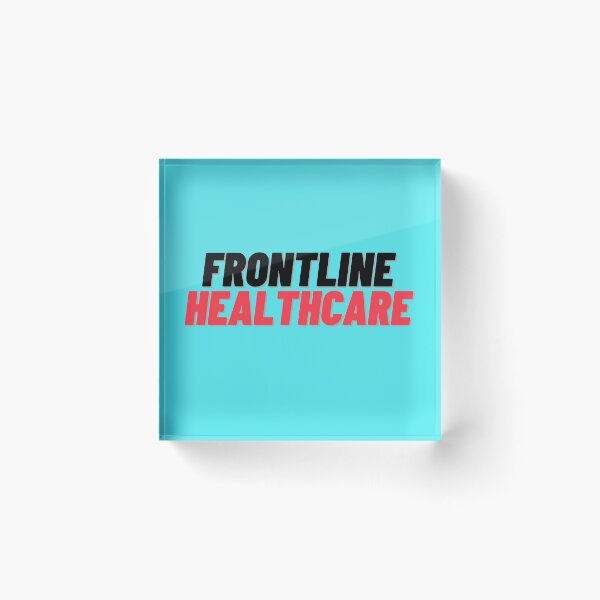 Item preview, Frontline Hero Healthcare worker t-shirts apparel and products designed and sold by eyesight4vision.