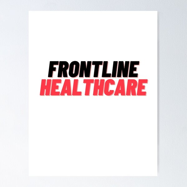 Item preview, Frontline Hero Healthcare worker t-shirts apparel and products designed and sold by eyesight4vision.