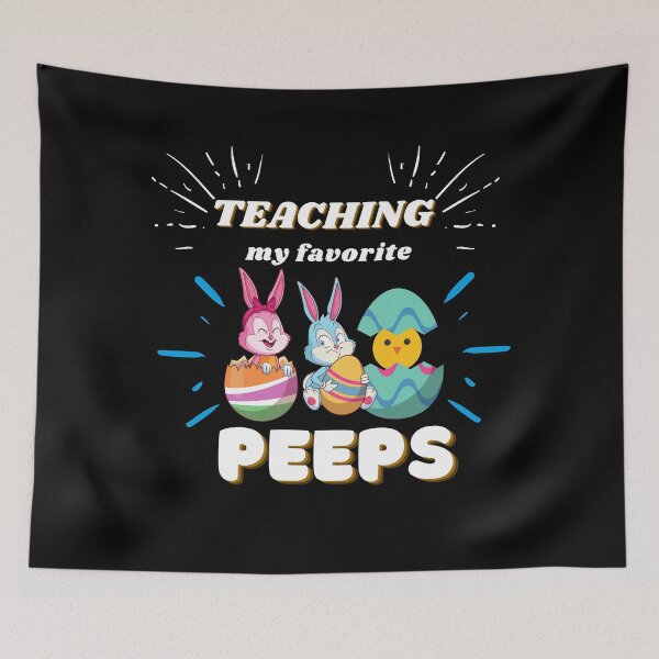 Item preview, Teaching My Favorite Peeps, Easter Day, Easter Teacher, Bunny Eggs Happy Easter Day, T-Shirt designed and sold by MoradovT-shirt.