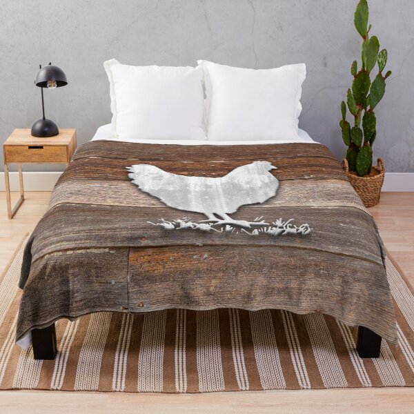 Item preview, Rustic Chicken (Brown Boards) designed and sold by Jared Davies.