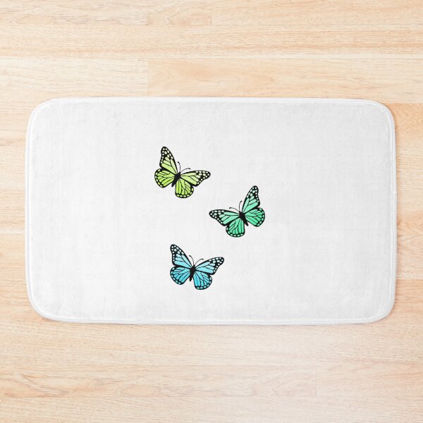 Item preview, Green, teal, and blue butterflies  designed and sold by RMSdesigns.