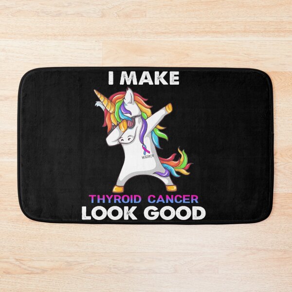 Item preview, I Make Thyroid Cancer Look Good Cute Unicorn Dabbing designed and sold by heppenp.