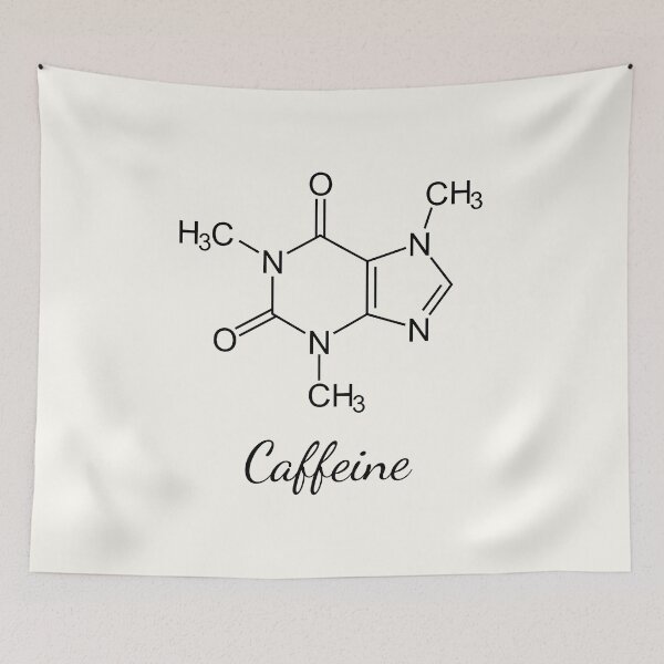 Item preview, Caffeine Molecule Scientist Coffee designed and sold by AJAD212.