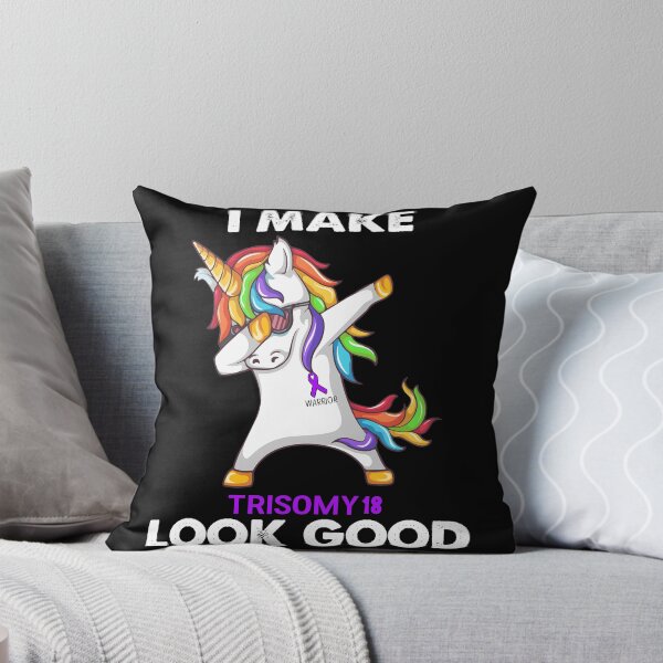 Item preview, I Make Trisomy 18 Look Good Cute Unicorn Dabbing designed and sold by heppenp.
