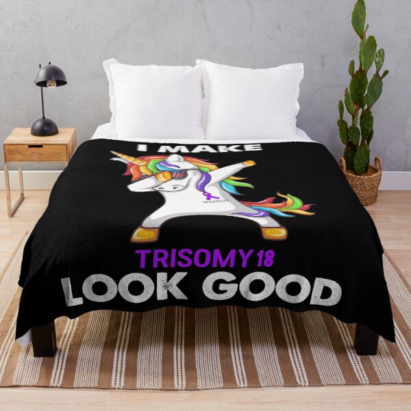 Item preview, I Make Trisomy 18 Look Good Cute Unicorn Dabbing designed and sold by heppenp.