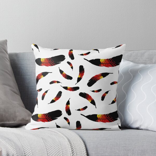 Item preview, Glossy Black Cockatoo Feather Pattern designed and sold by BrisbaneBirds.