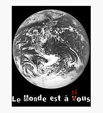 Le Monde de La Haine Photographic Print