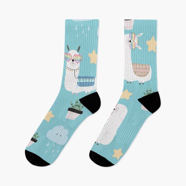 Item preview, llama pattern in Pastel  designed and sold by della95.