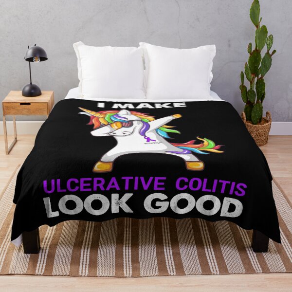 Item preview, I Make Ulcerative Colitis Look Good Cute Unicorn Dabbing designed and sold by heppenp.