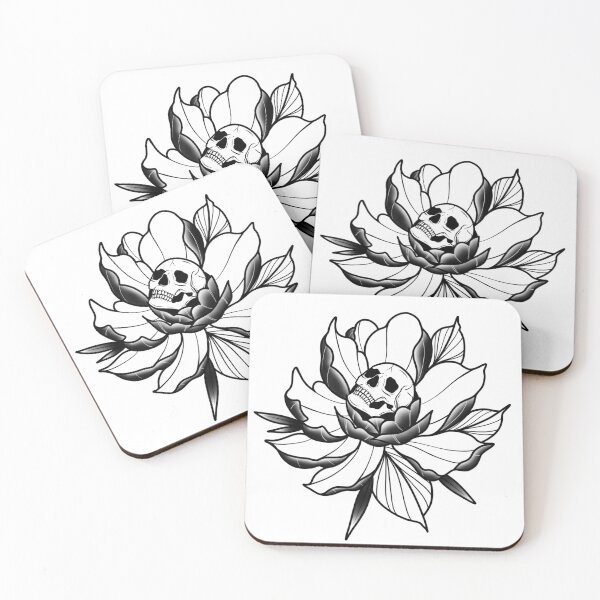 Item preview, Skull Flower  designed and sold by leaamaarie.