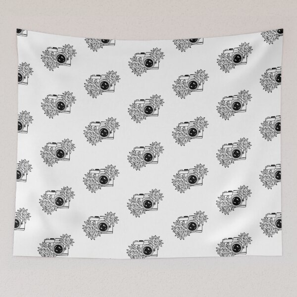Item preview, Vintage Camera Floral Photography designed and sold by PhotoozStore.